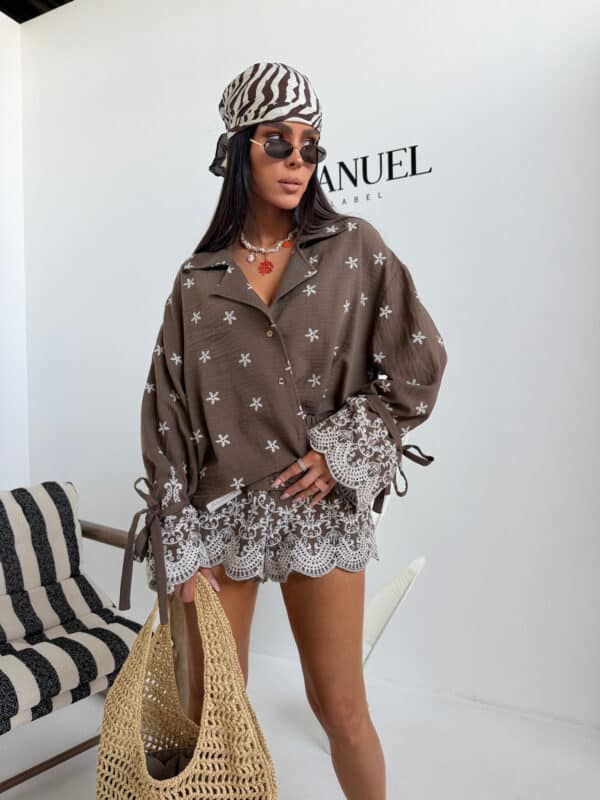 Komplet DEL MAR czekolada