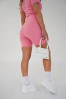 Legginsy kolarki damskie BG Dutti | morela