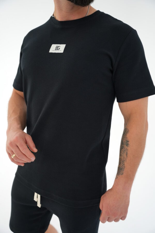 T-Shirt męski BG Breeze | czarny