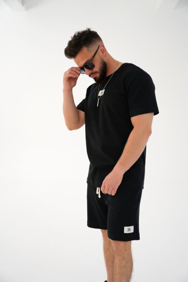 T-Shirt męski BG Breeze | czarny