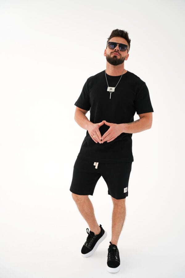 T-Shirt męski BG Breeze | czarny