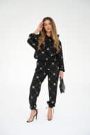Dres damski BG Holo | czarny - złoty