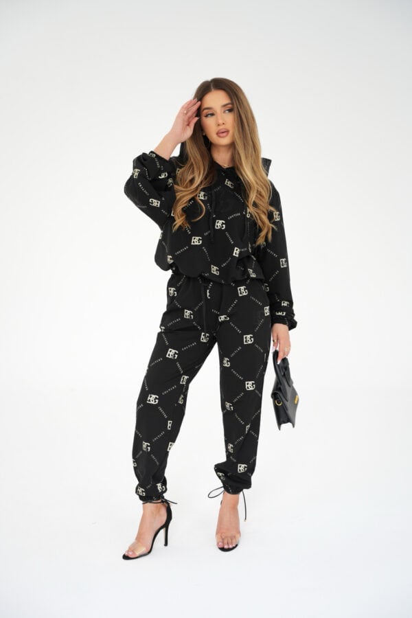 Dres damski BG Holo | czarny - złoty