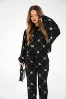Dres damski BG Holo | czarny - złoty