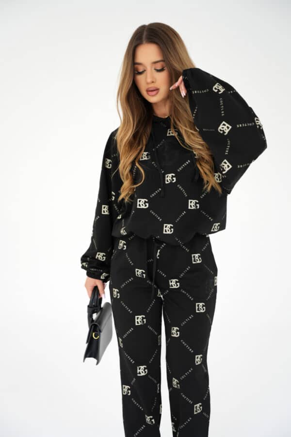Dres damski BG Holo | czarny - złoty