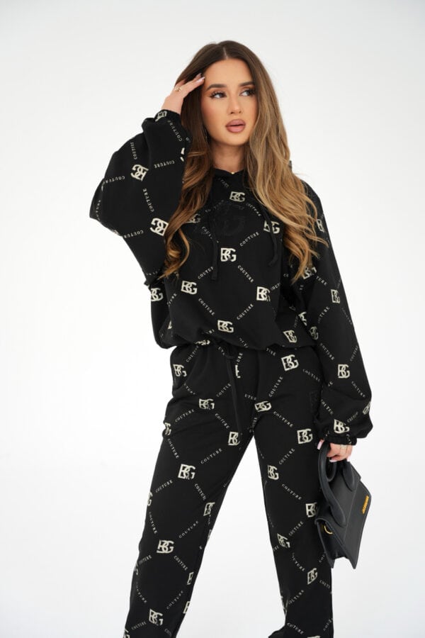 Dres damski BG Holo | czarny - złoty