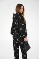 Dres damski BG Holo | czarny - złoty