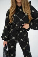 Dres damski BG Holo | czarny - złoty