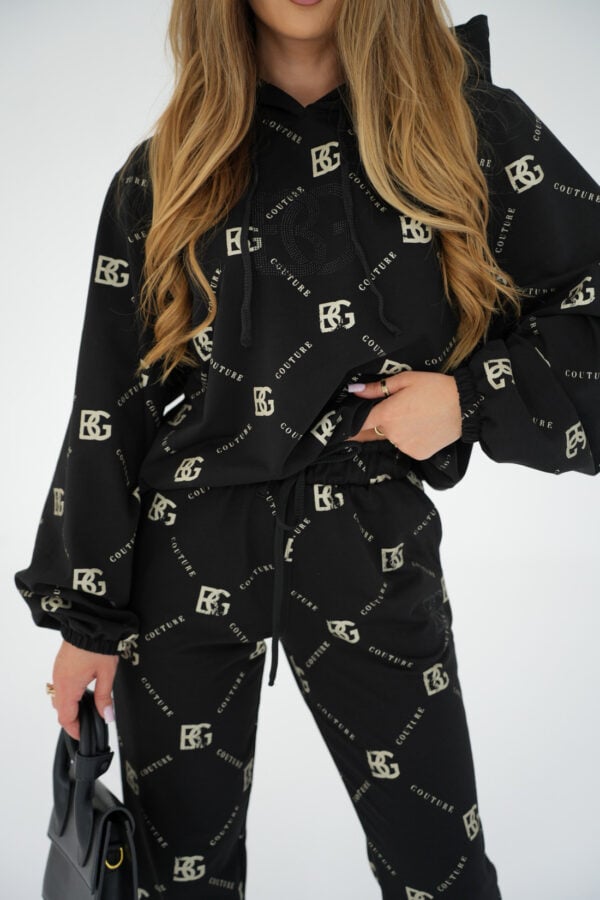 Dres damski BG Holo | czarny - złoty