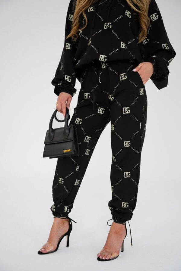 Dres damski BG Holo | czarny - złoty