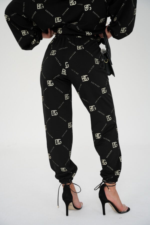 Dres damski BG Holo | czarny - złoty