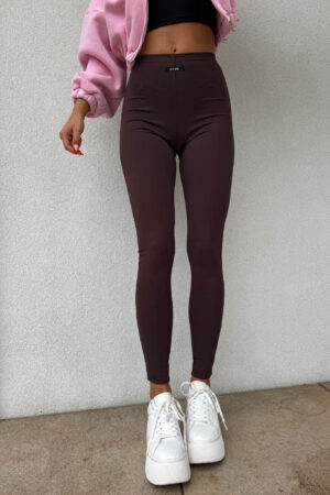 Legginsy KANELLA - czekoladowe Legginsy KANELLA - czekoladowe