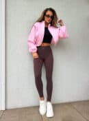 Legginsy KANELLA - czekoladowe Legginsy KANELLA - czekoladowe