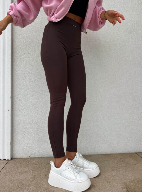 Legginsy KANELLA - czekoladowe Legginsy KANELLA - czekoladowe
