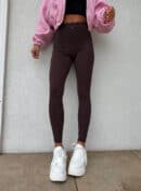Legginsy KANELLA - czekoladowe Legginsy KANELLA - czekoladowe