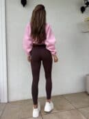 Legginsy KANELLA - czekoladowe Legginsy KANELLA - czekoladowe