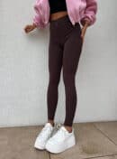 Legginsy KANELLA - czekoladowe Legginsy KANELLA - czekoladowe