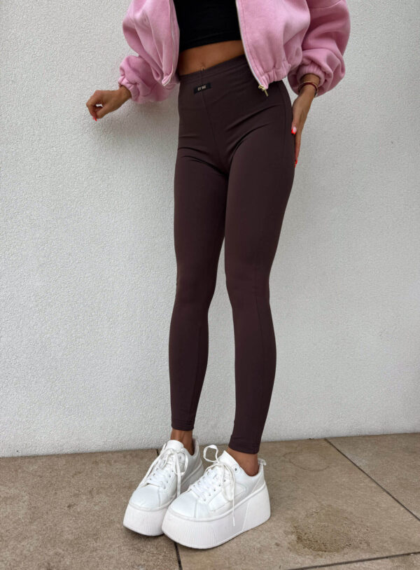 Legginsy KANELLA - czekoladowe Legginsy KANELLA - czekoladowe