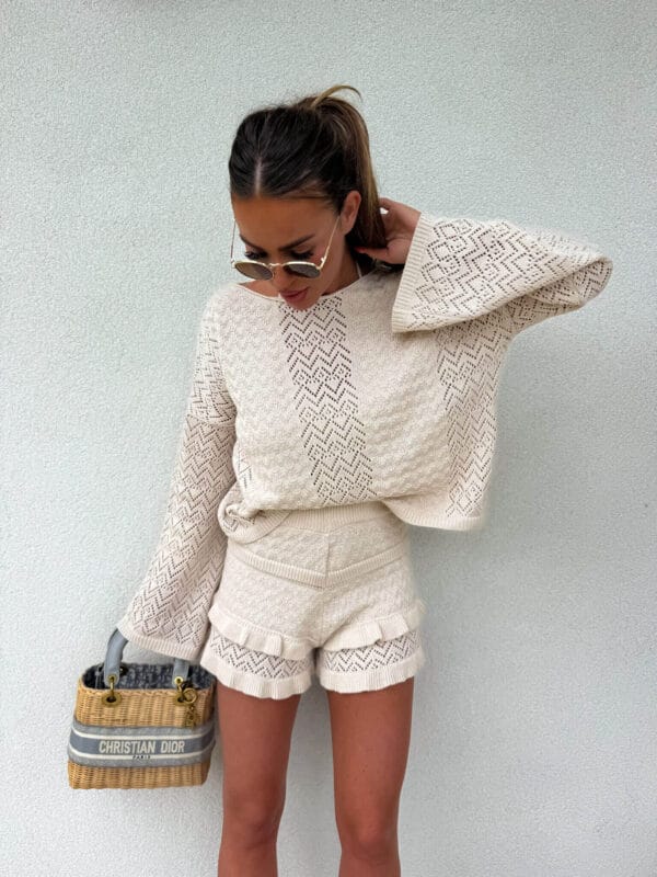 Sweter LUGANO – jasny beż