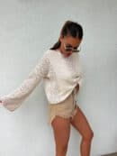 Sweter LUGANO – jasny beż