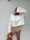 Sweter LUGANO – ecru
