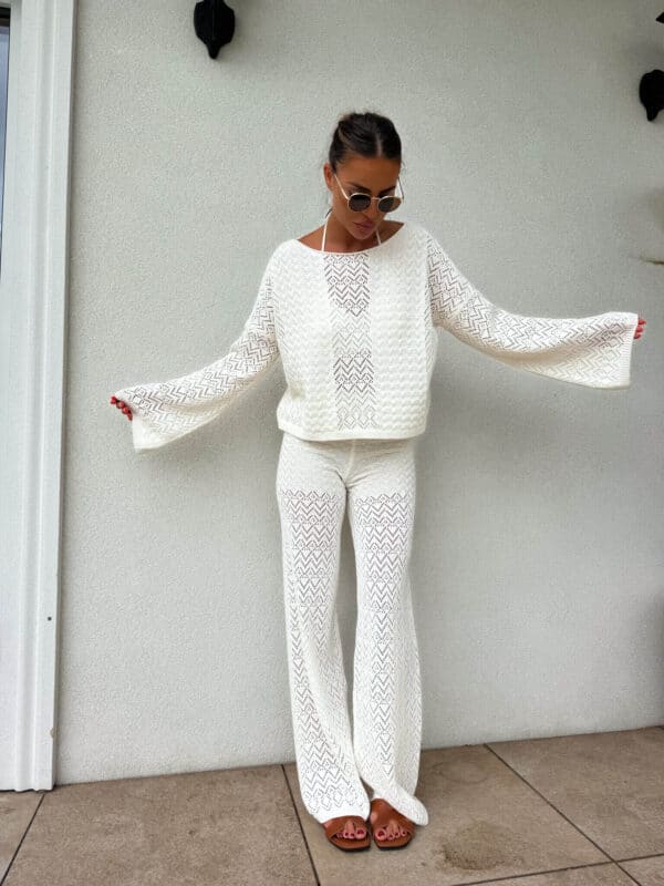Sweter LUGANO – ecru