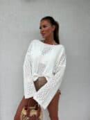 Sweter LUGANO – ecru