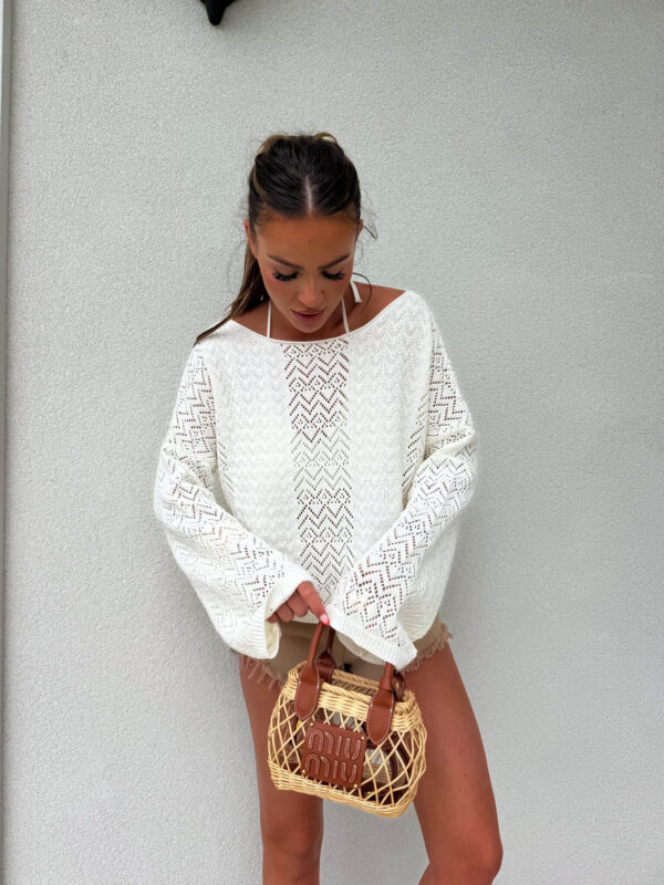 Sweter LUGANO – ecru