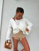 Sweter LUGANO – ecru
