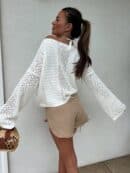 Sweter LUGANO – ecru