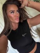Bluzka LOVELY - czarna Bluzka LOVELY - czarna