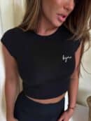Bluzka LOVELY - czarna Bluzka LOVELY - czarna