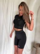 Bluzka LOVELY - czarna Bluzka LOVELY - czarna