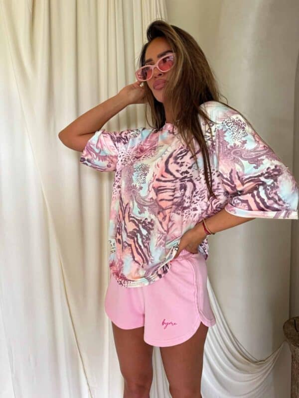 Bluzka MARMARIS print panterka - pastel