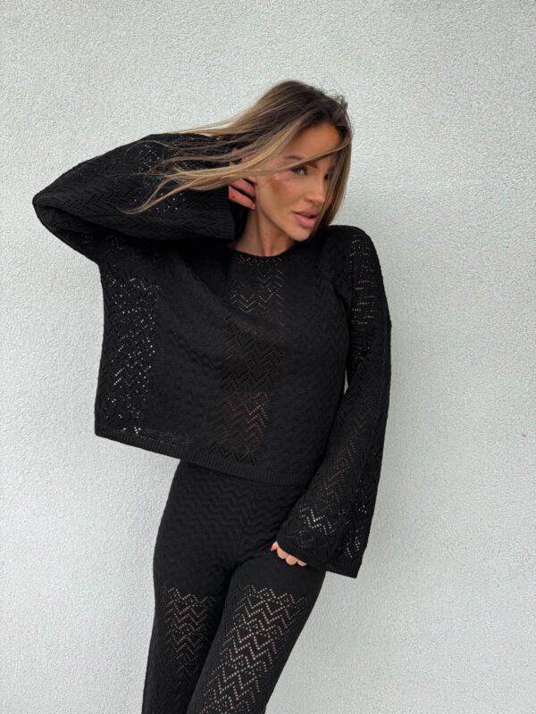 Sweter LUGANO – czarny