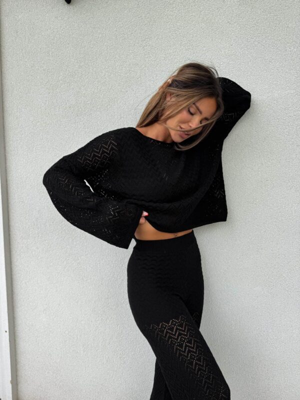Sweter LUGANO – czarny