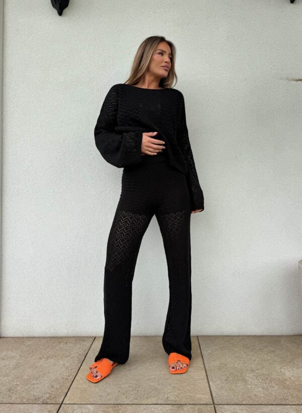 Sweter LUGANO – czarny