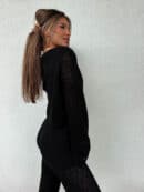 Sweter LUGANO – czarny