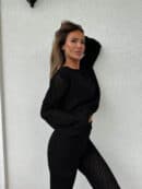 Sweter LUGANO – czarny