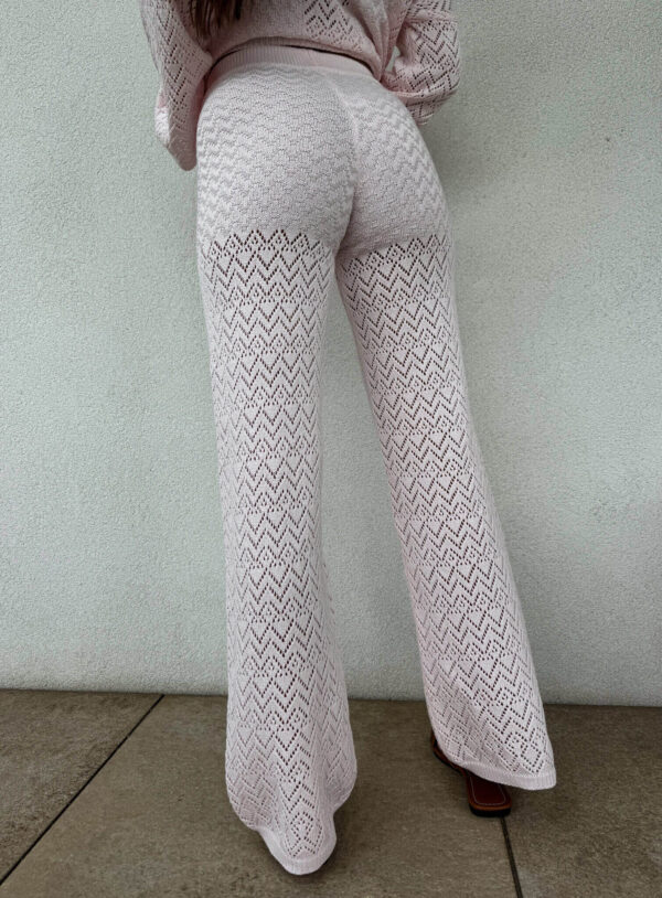 Spodnie TULUM – jasny róż