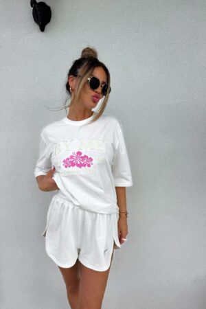 T-shirt VIBES - ecru T-shirt VIBES - ecru