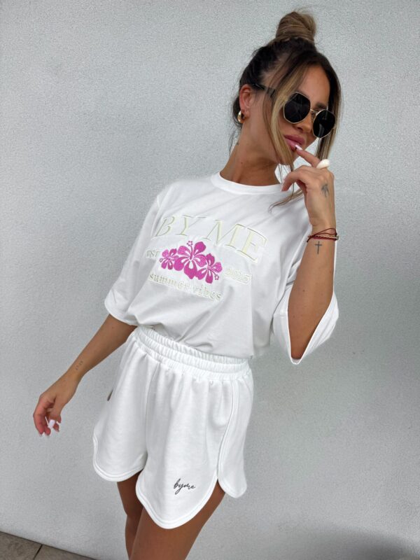T-shirt VIBES - ecru