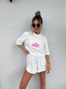 T-shirt VIBES - ecru