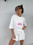 T-shirt VIBES - ecru