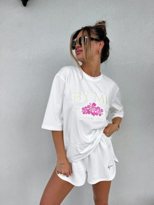 T-shirt VIBES - ecru