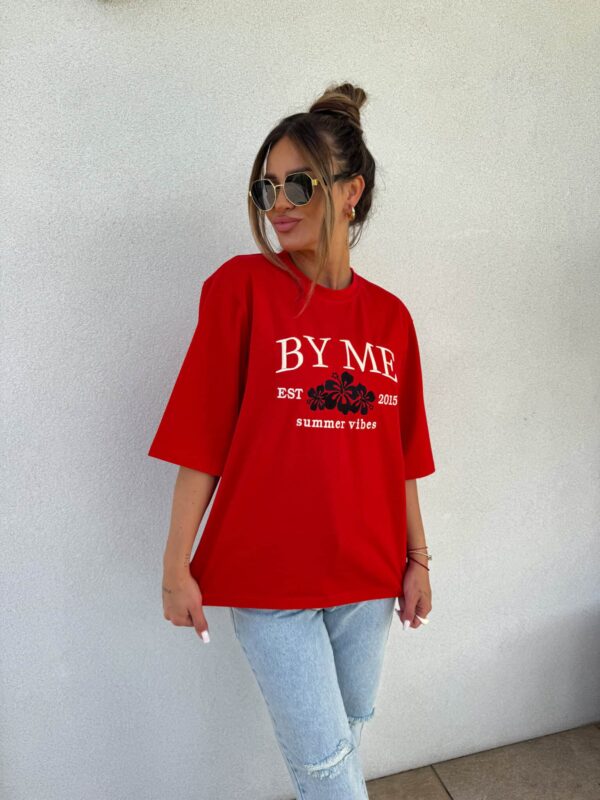 T-shirt VIBES - czerwony T-shirt VIBES - czerwony