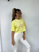 T-shirt HAVE SUN – cytrynowy T-shirt HAVE SUN – cytrynowy