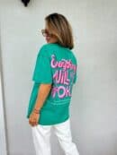 Dekatyzowany t-shirt WILL BE OK - jasny zielony Dekatyzowany t-shirt WILL BE OK - jasny zielony