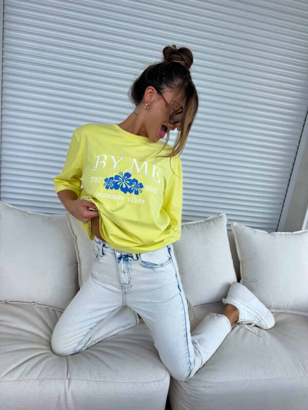 T-shirt VIBES - zółty T-shirt VIBES - zółty