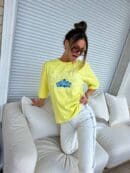 T-shirt VIBES - zółty T-shirt VIBES - zółty